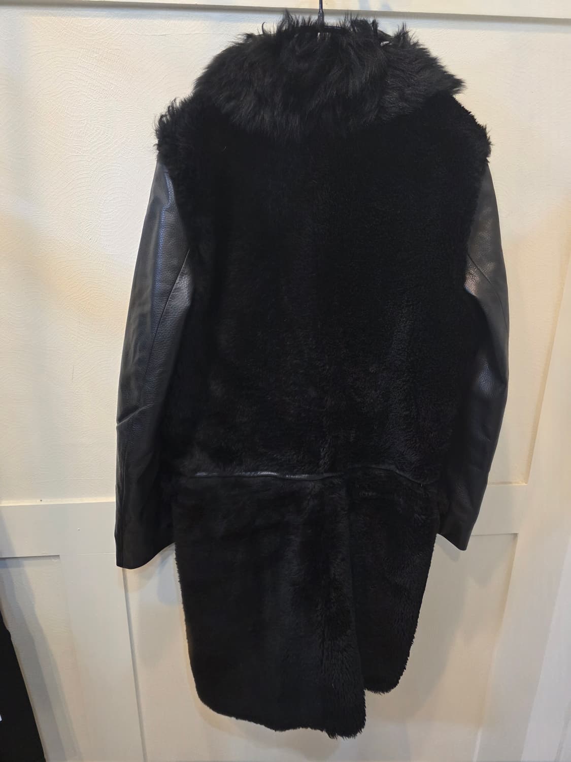 마르니 블랙 레더퍼 롱코트윈터에디션 상품이미지5