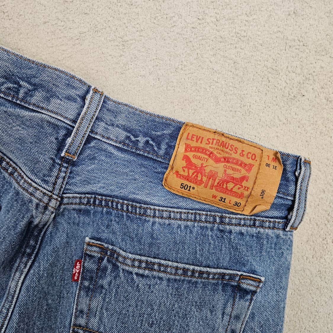 리바이스 501 데님 31 30 상품이미지5