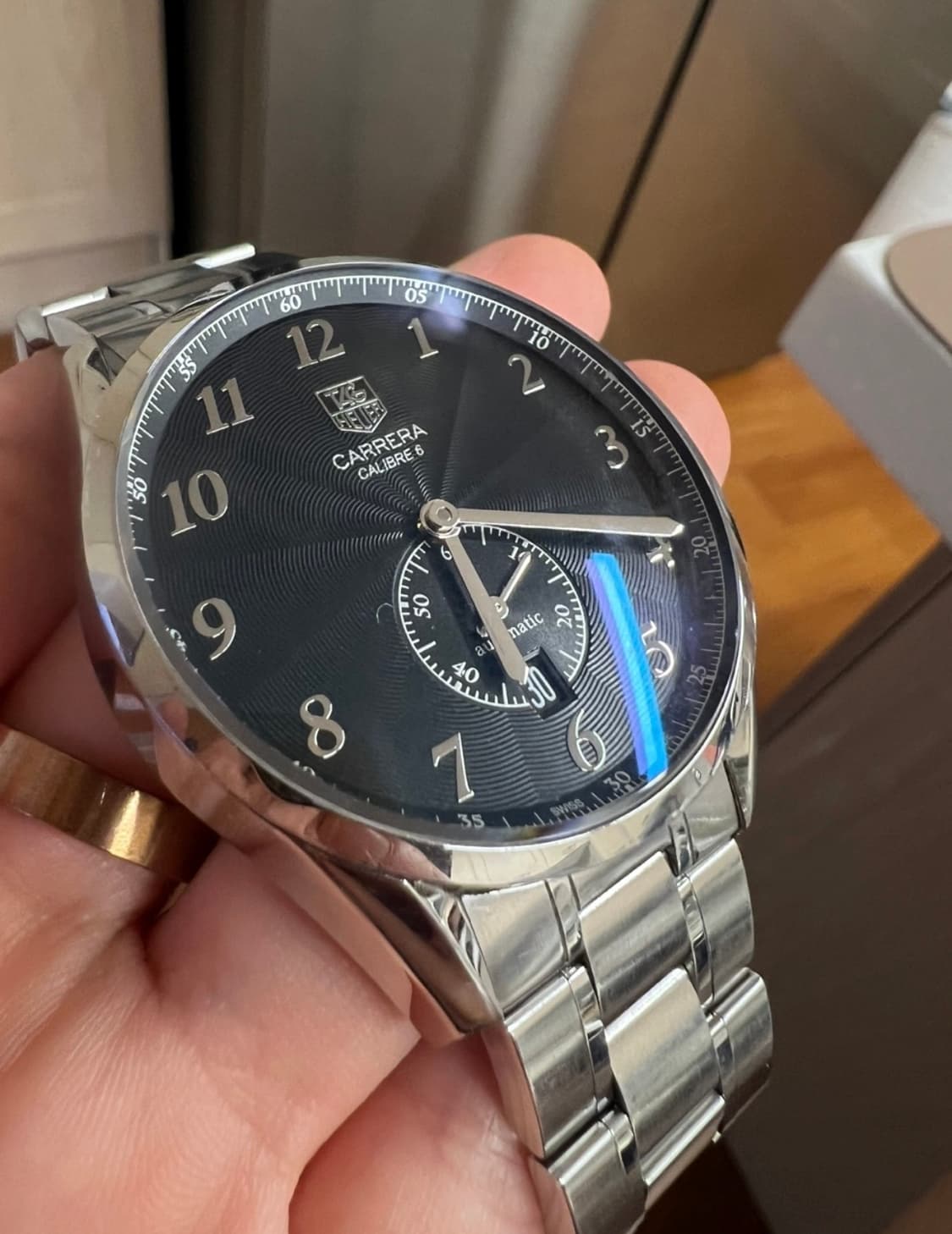 태그호이어 까레라 39mm 헤리티지 WAS2110 검판 칼리버6 상품이미지1