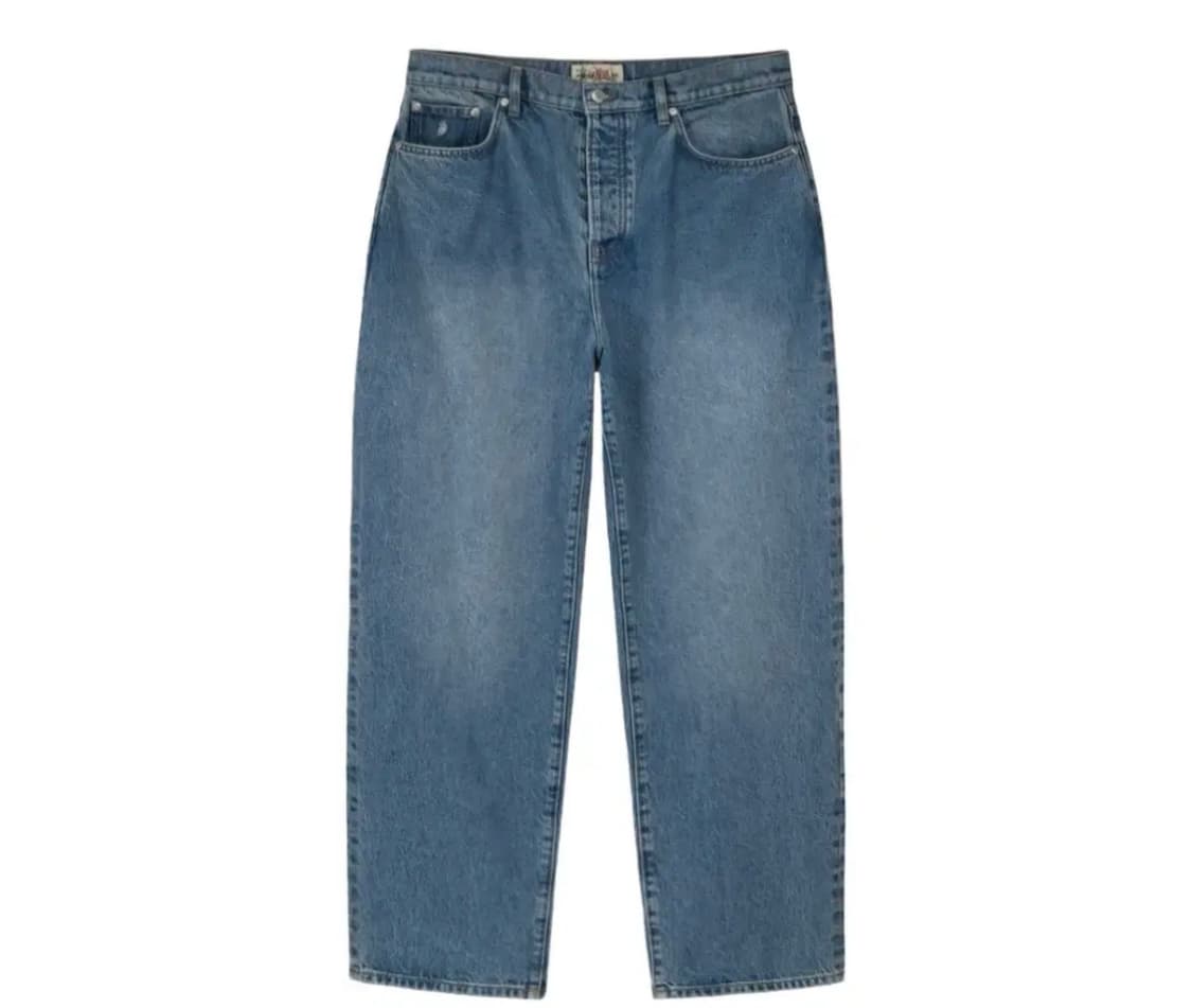 스투시 데님 빅 올 진 워시드 블루 32사이즈(새상품) 상품이미지1