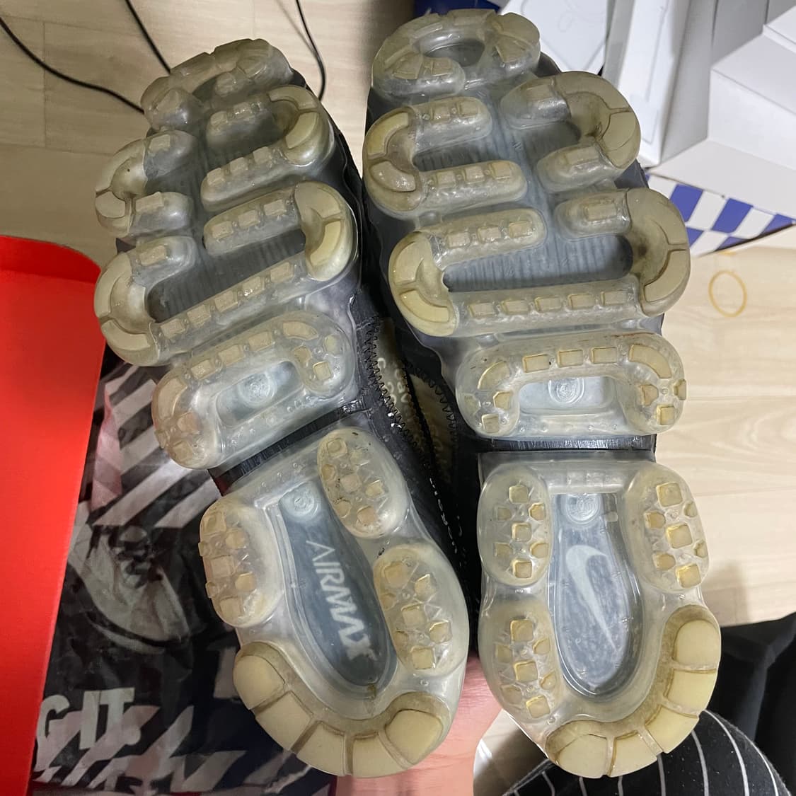 오프화이트 베이퍼맥스 v2 블랙 상품이미지4