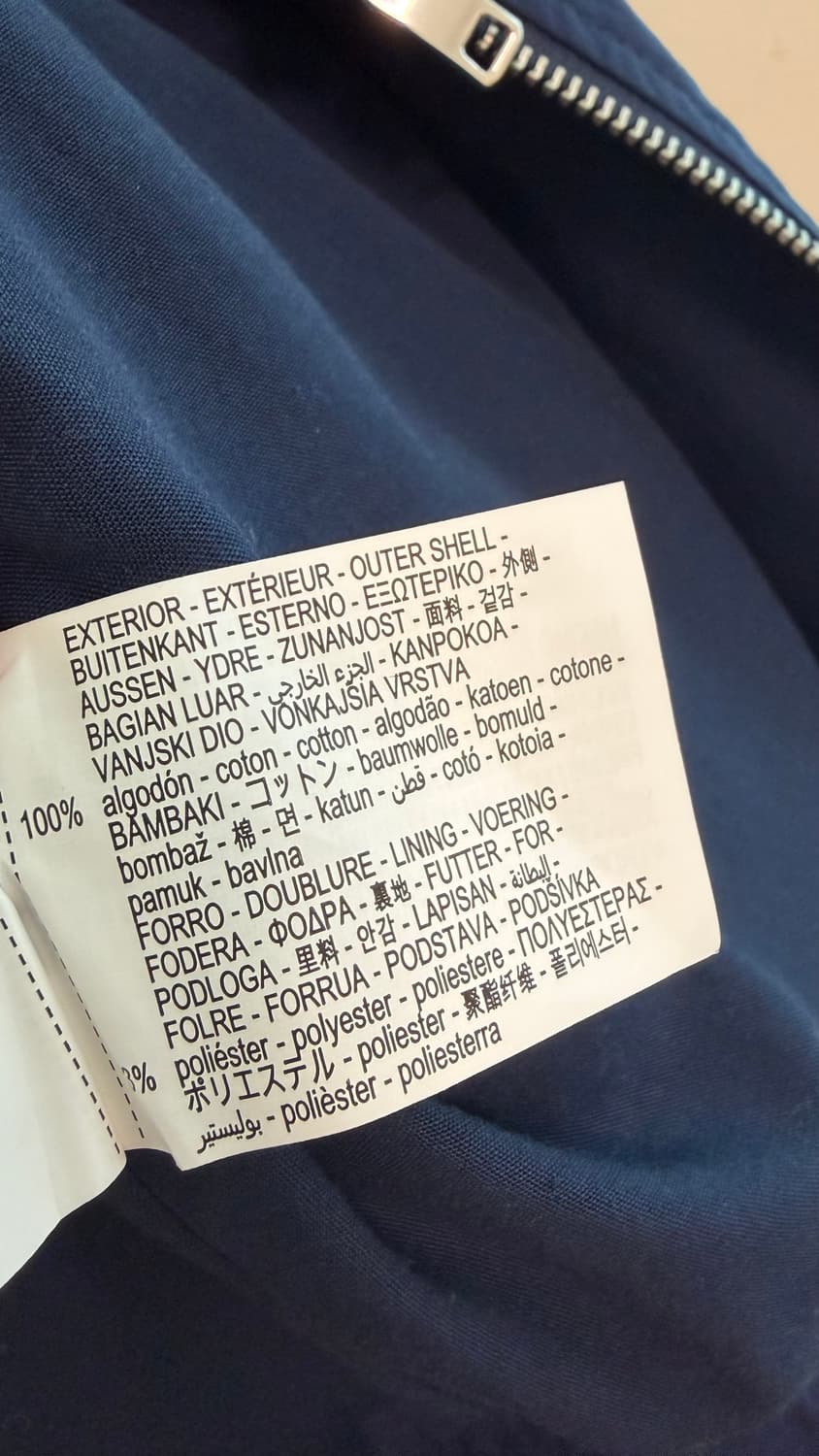 ZARA 자라 레귤러 핏 봄버 자켓 네이비 (100~105) 상품이미지8