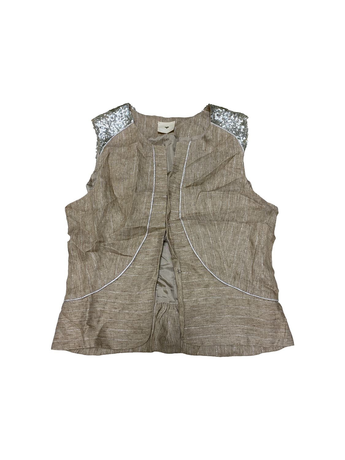 Julie Fagerholt Heartmade 린넨 베스트 상품이미지1