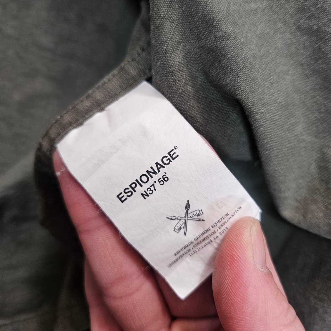 에스피오나지 Hilt Fatigue 워크웨어 반팔 자켓 상품이미지5