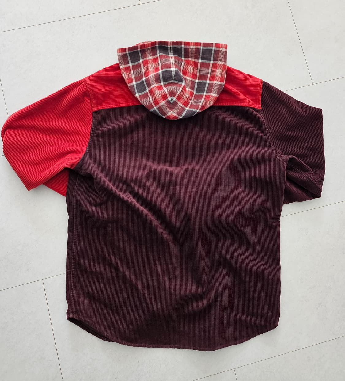 슈프림 supreme 코듀로이 후드셔츠 상품이미지2