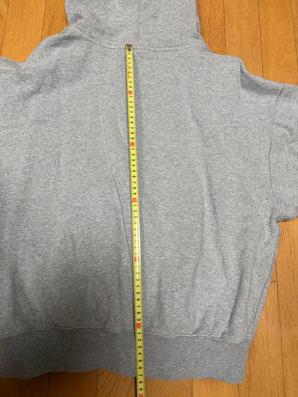 에이카화이트 후드집업 상품이미지2