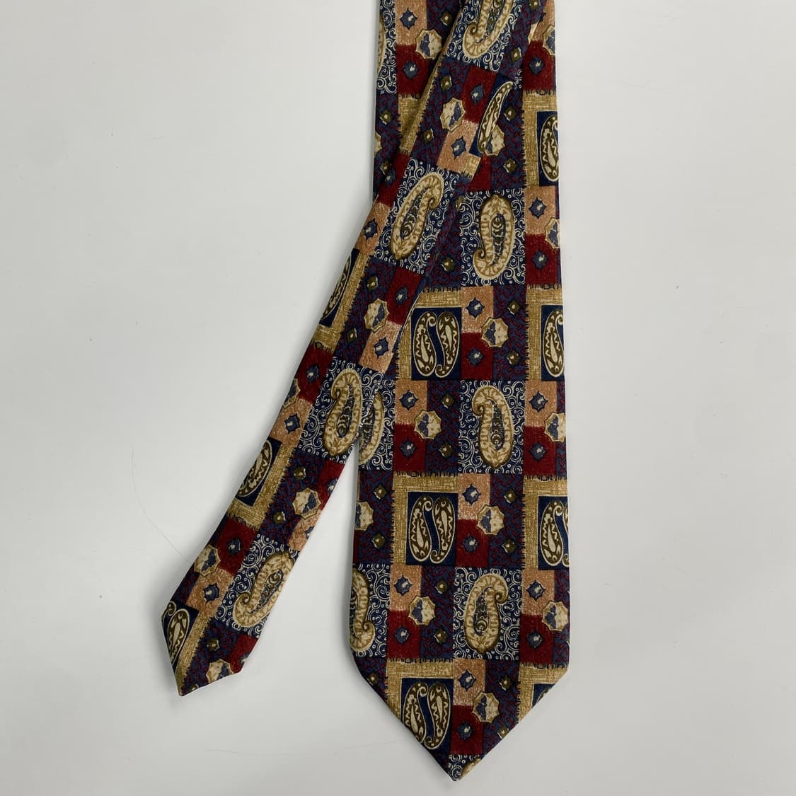 에르메네질도제냐 페이즐리 정품 명품 넥타이 상품이미지2