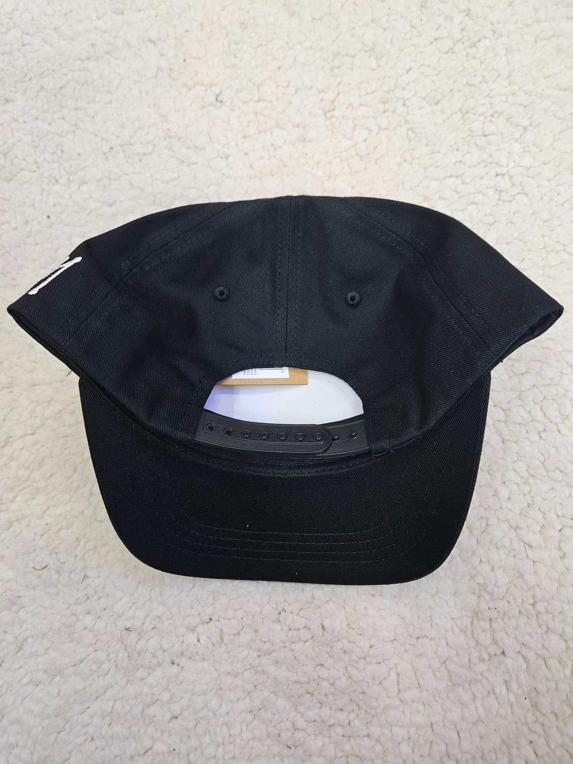 스투시 셔닐S 로고캡 블랙  상품이미지4