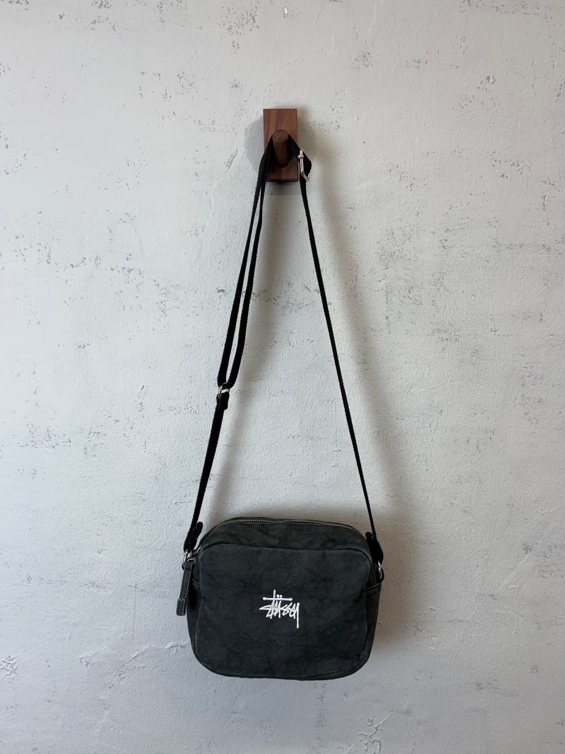 스투시 워시드 캔버스 사이드 파우치 상품이미지2