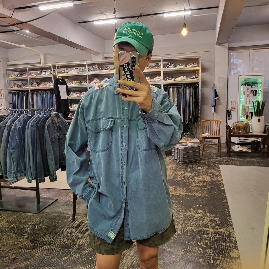 리바이스 데님 셔츠 (L) 상품이미지9