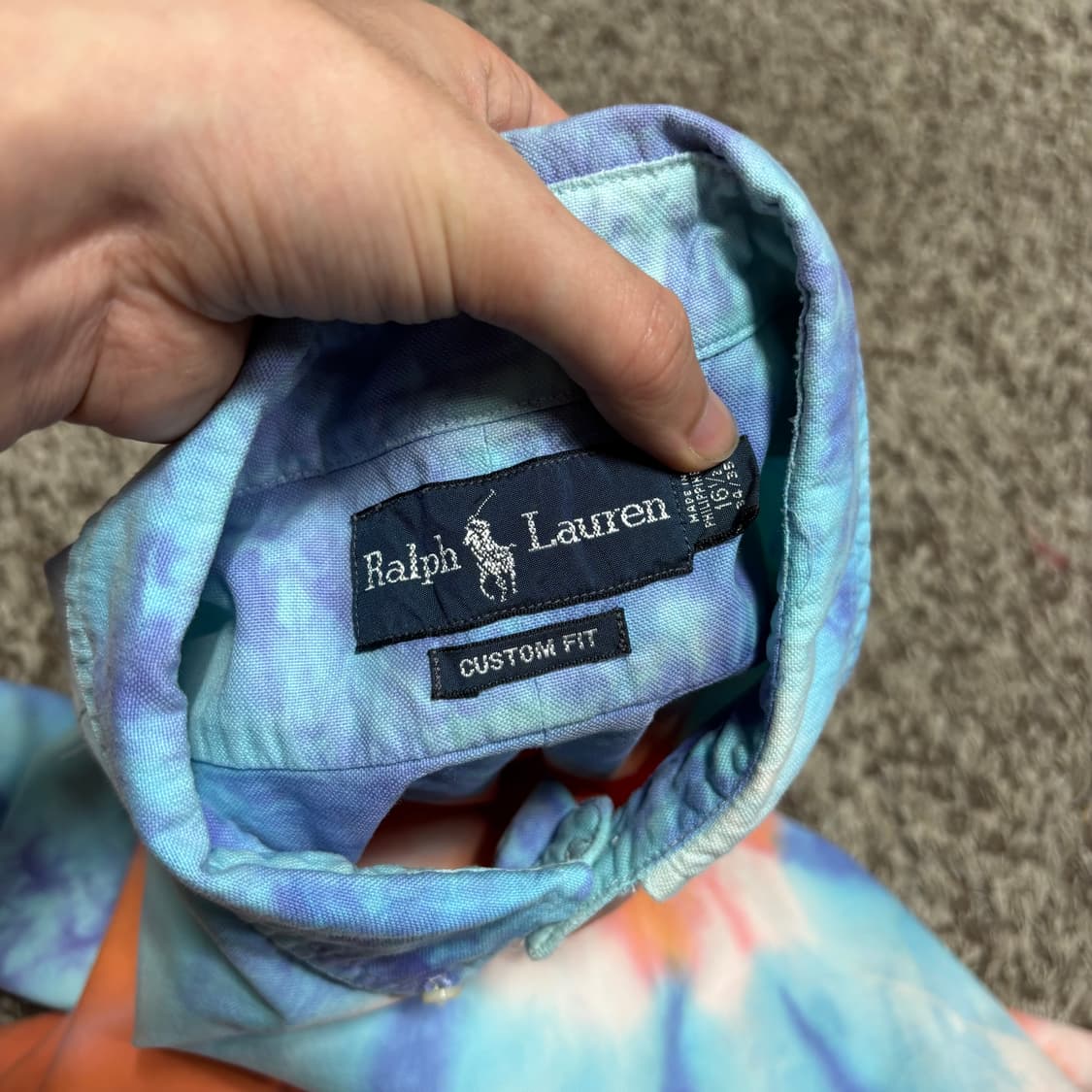 L 폴로 랄프로렌 타이다이 옥스퍼드 셔츠 상품이미지3