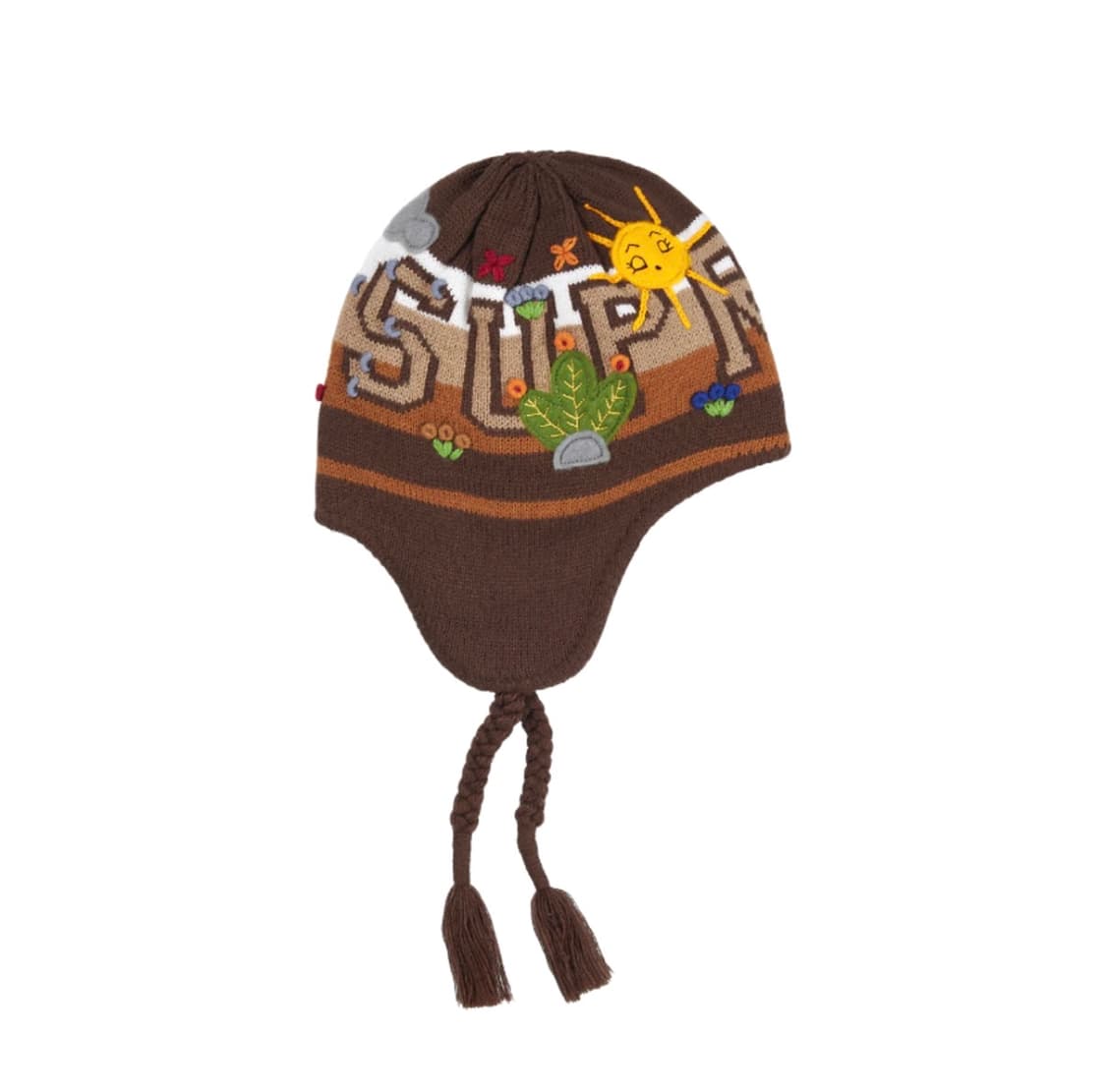 슈프림 25FW 이어플랩 비니 브라운 상품이미지1