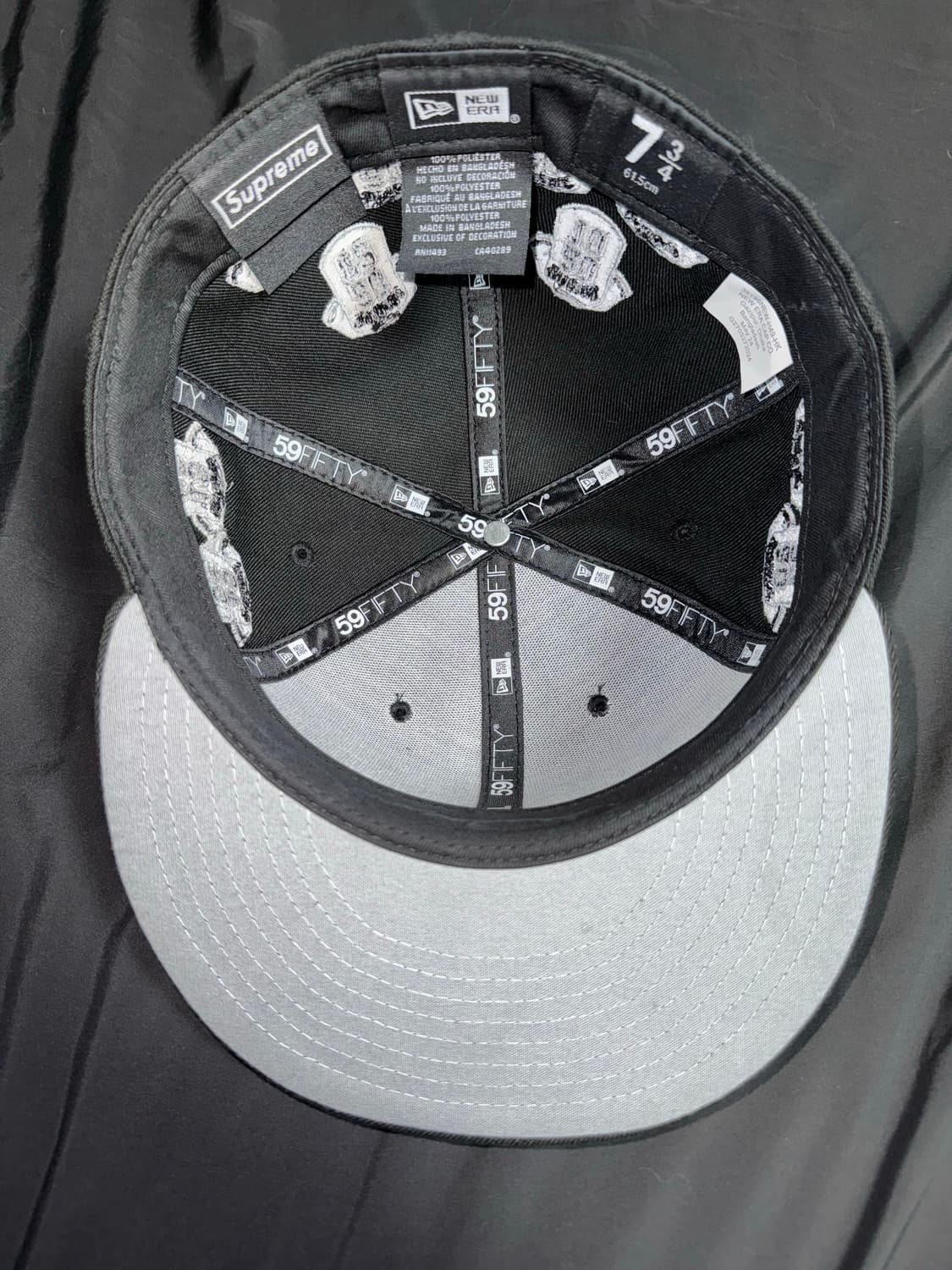 [734] 24FW 슈프림x뉴에라 저지 박스로고 블랙 상품이미지7