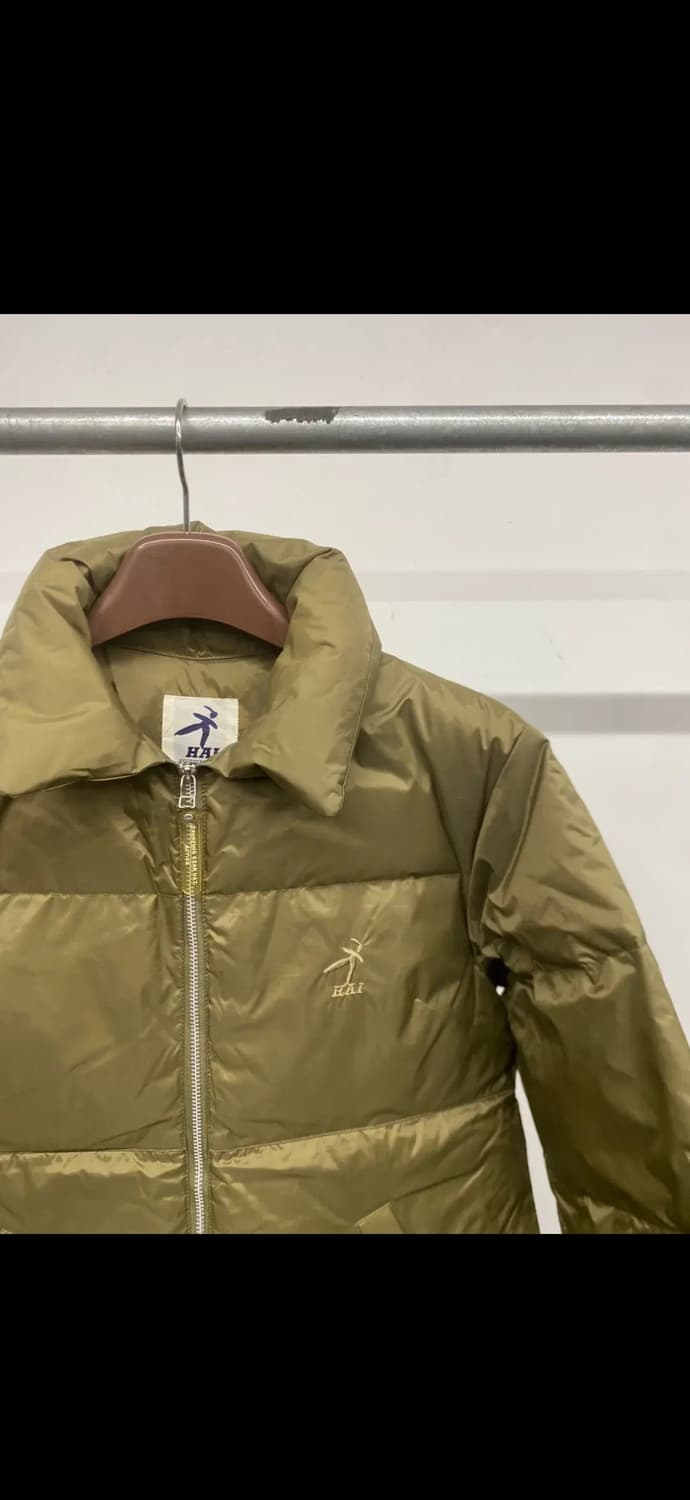 HAI 이세이미야케 00's 다운 패딩 집업 카라 자켓 재킷 상품이미지2