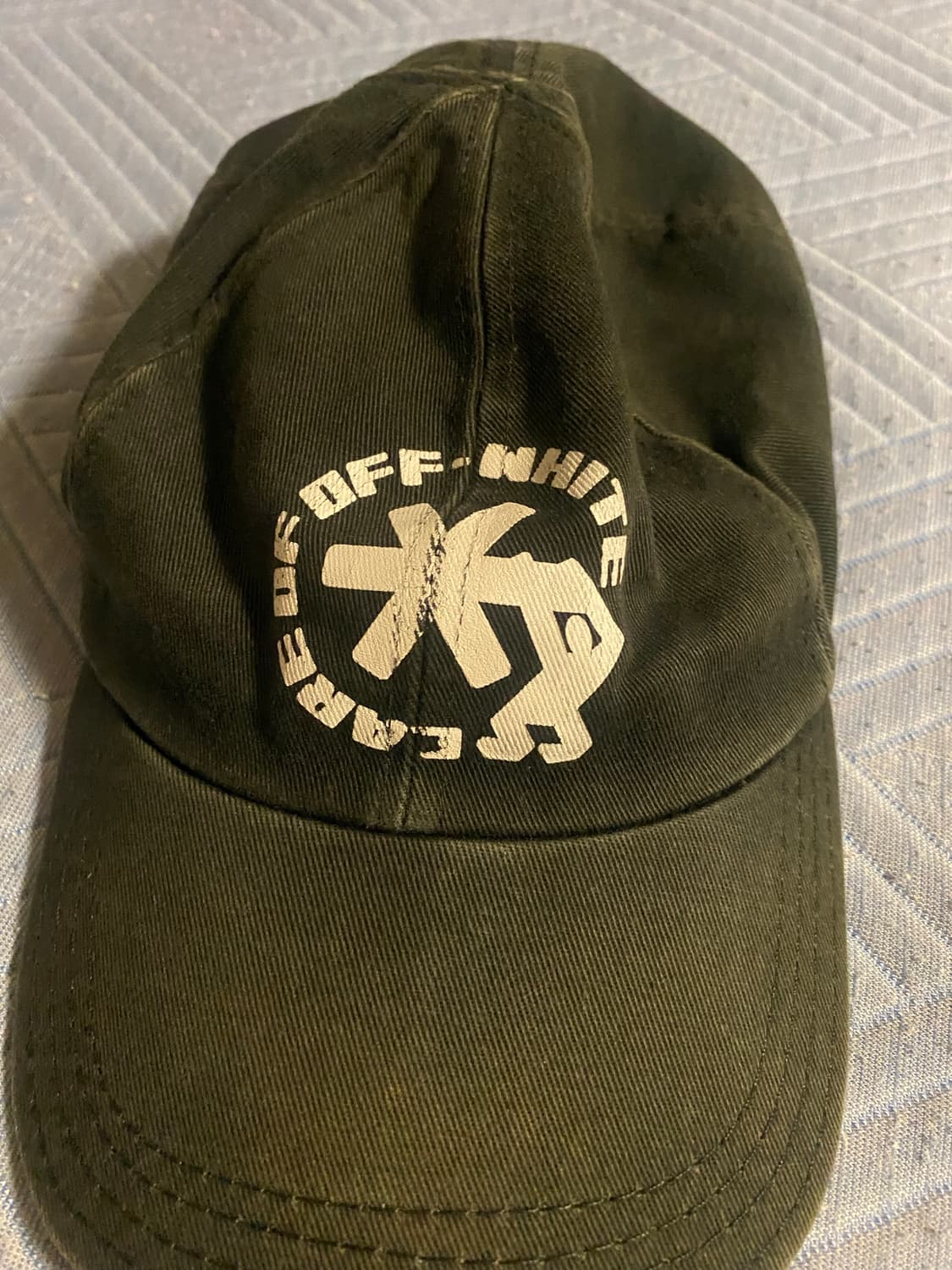 오프화이트 블랙 볼캡 상품이미지2