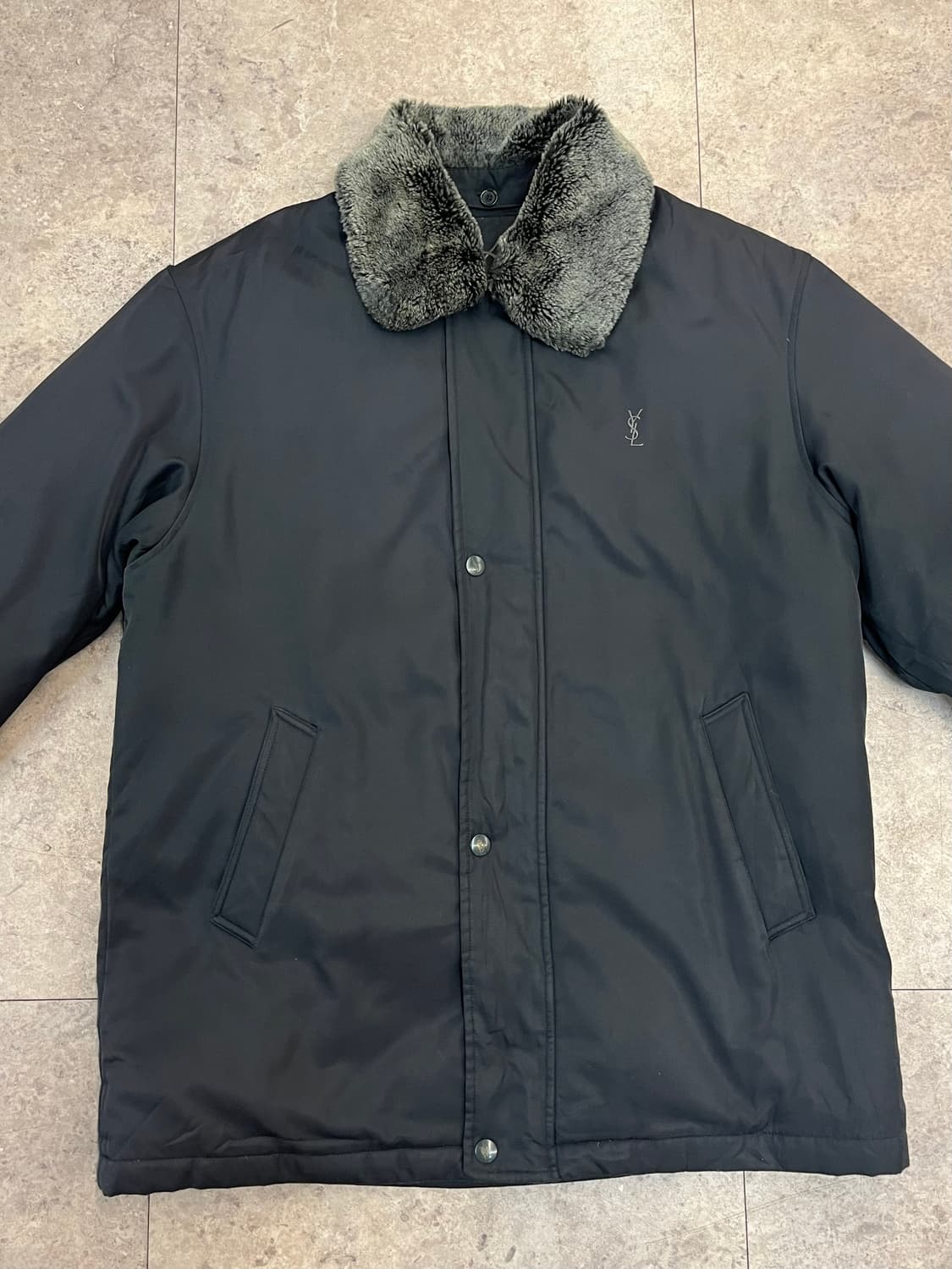 입생로랑 덕다운 퍼카라 패딩 자켓 100 #csz3004 상품이미지4