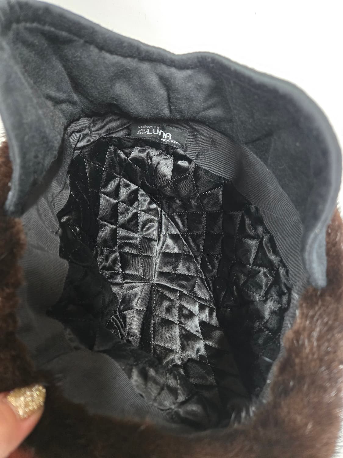 Creation Luna 밍크 털모자 상품이미지3