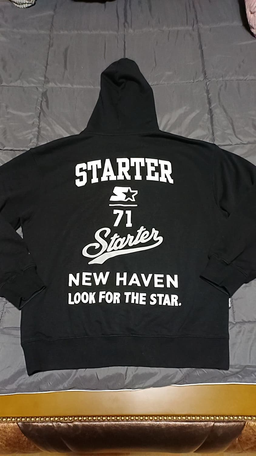 스타터 후드 실측110 가슴60 기장73 상품이미지3