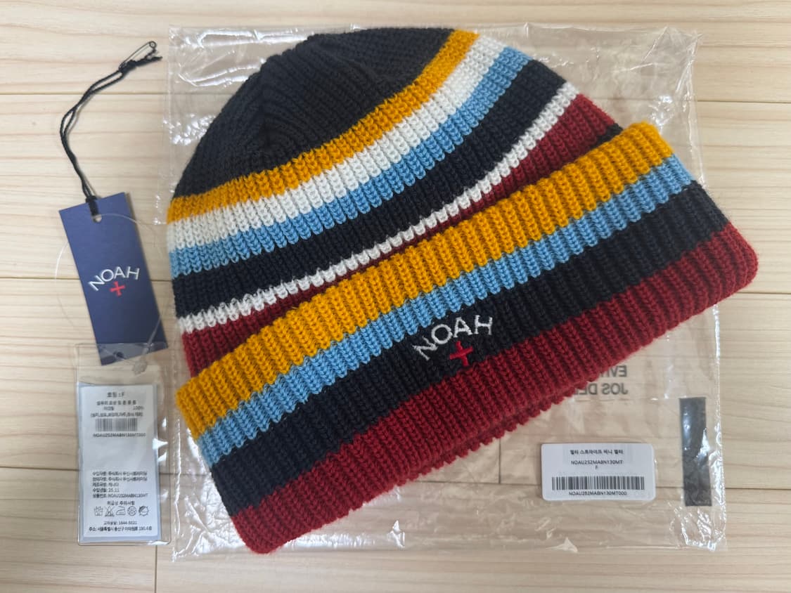 노아 멀티 스트라이프 비니 판매합니다. 상품이미지2