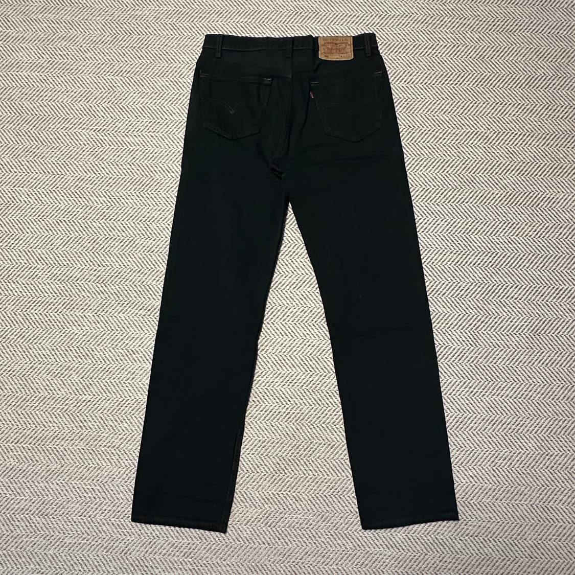 LEVI'S 501 90's usa made black denim 상품이미지2