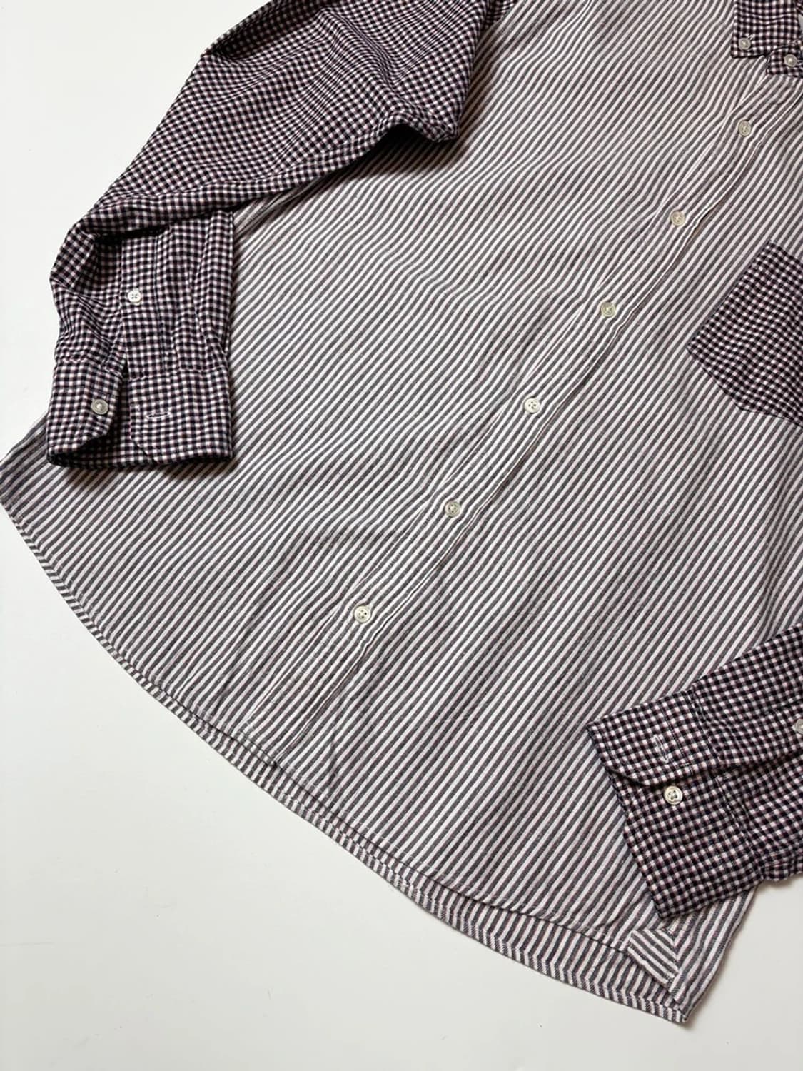 타케오키쿠치 00's 배색 체크 포켓 셔츠 PN9236 상품이미지3