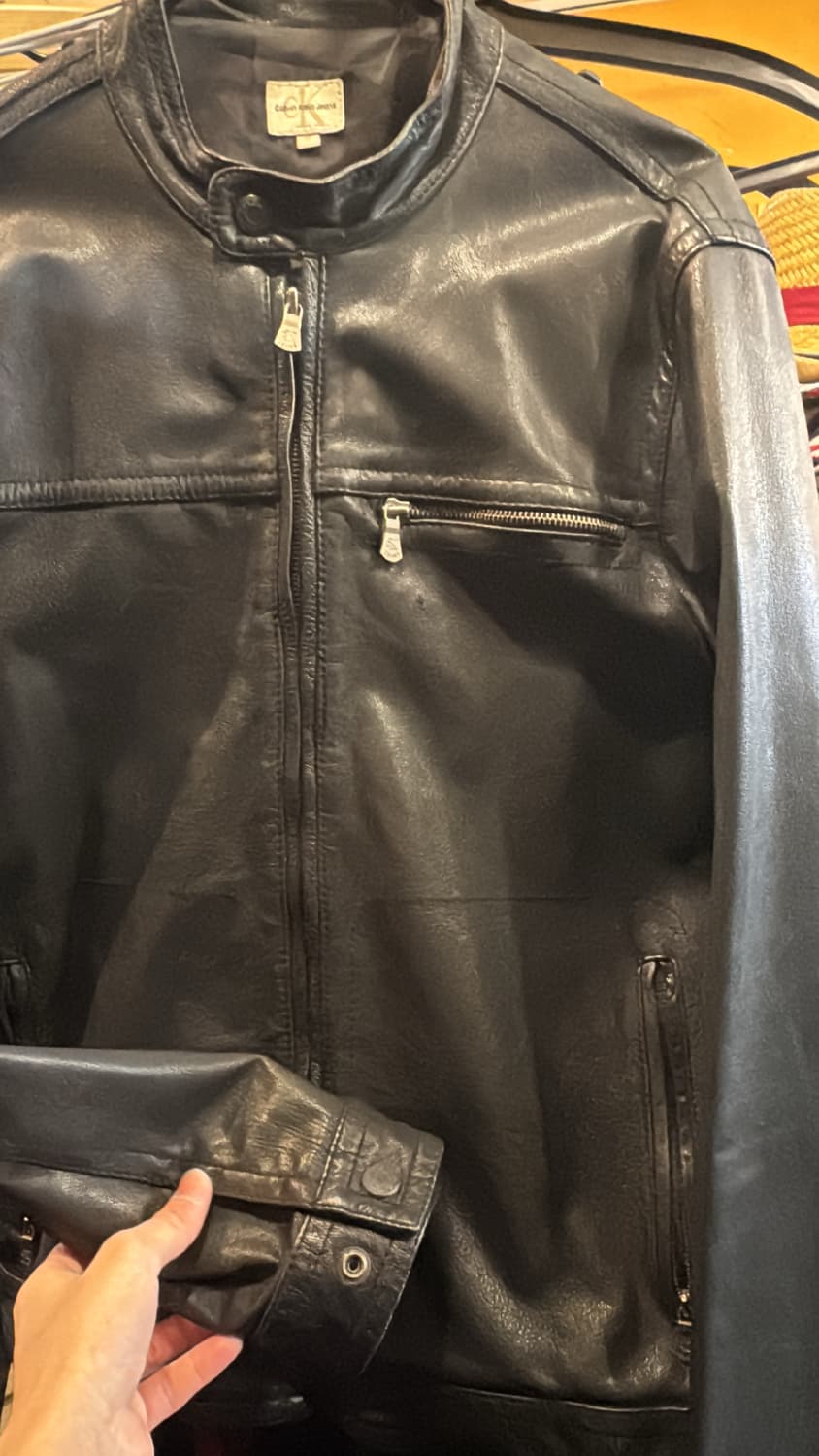 캘빈클라인 염소 가죽 자켓 ㄹㅈㄷ 감도 상품이미지6