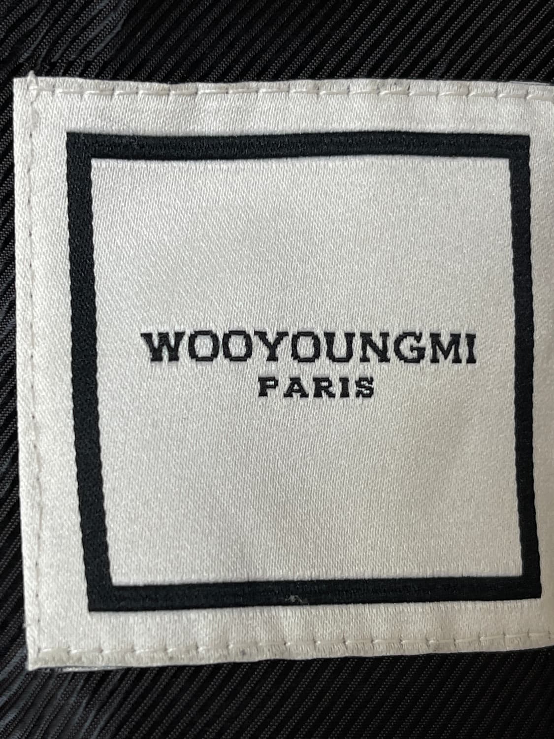 우영미 올오버 스트라이프 봄버 자켓 50사이즈 상품이미지4