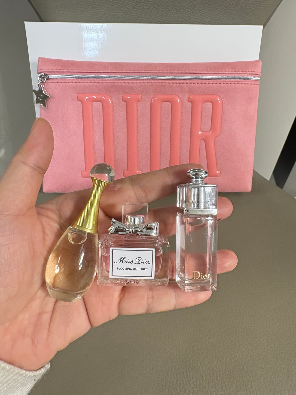 디올 미니 향수 3종 + 파우치 선물 세트 상품이미지2