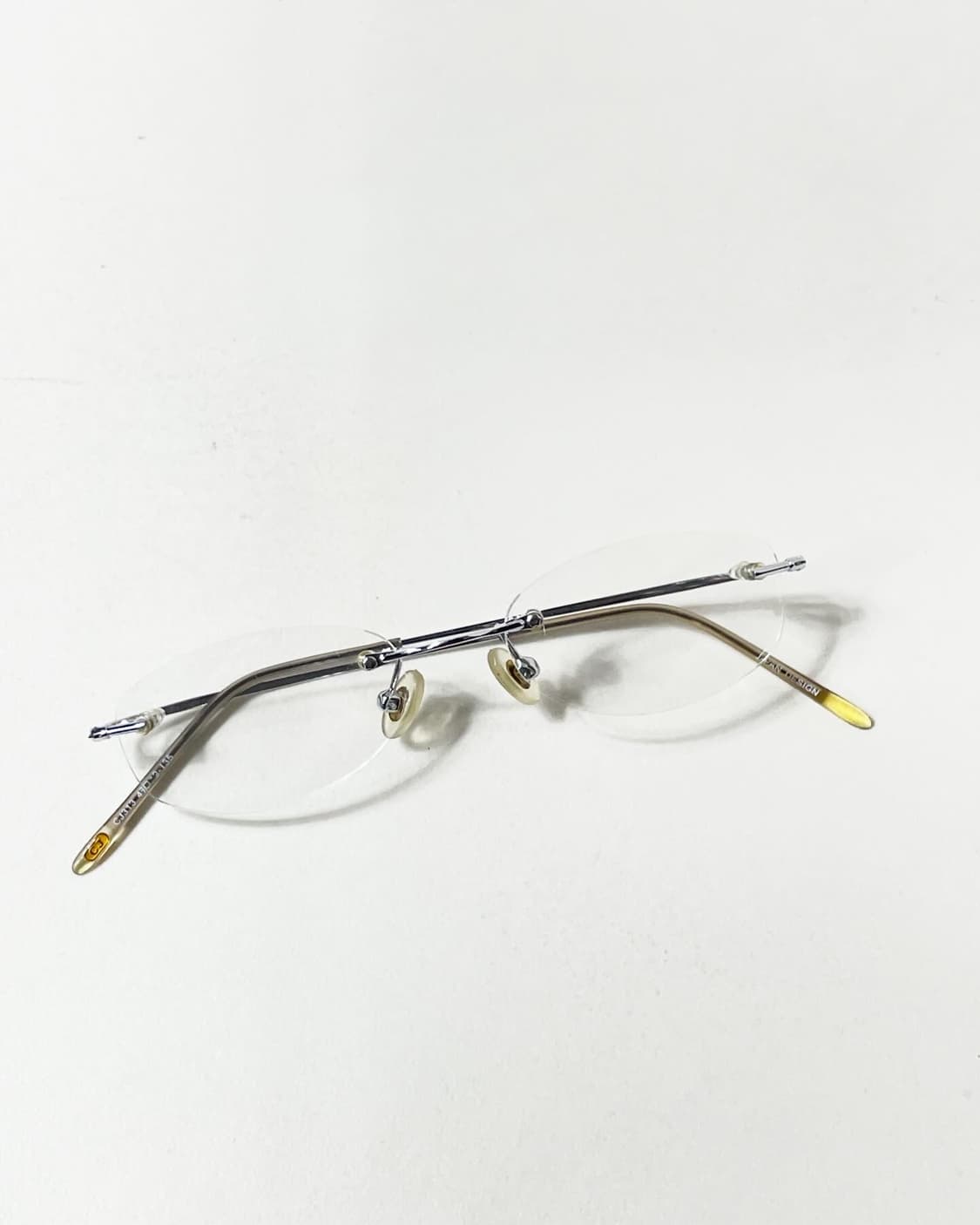 90s Titanium Optical 무테 빈티지 안경 상품이미지2