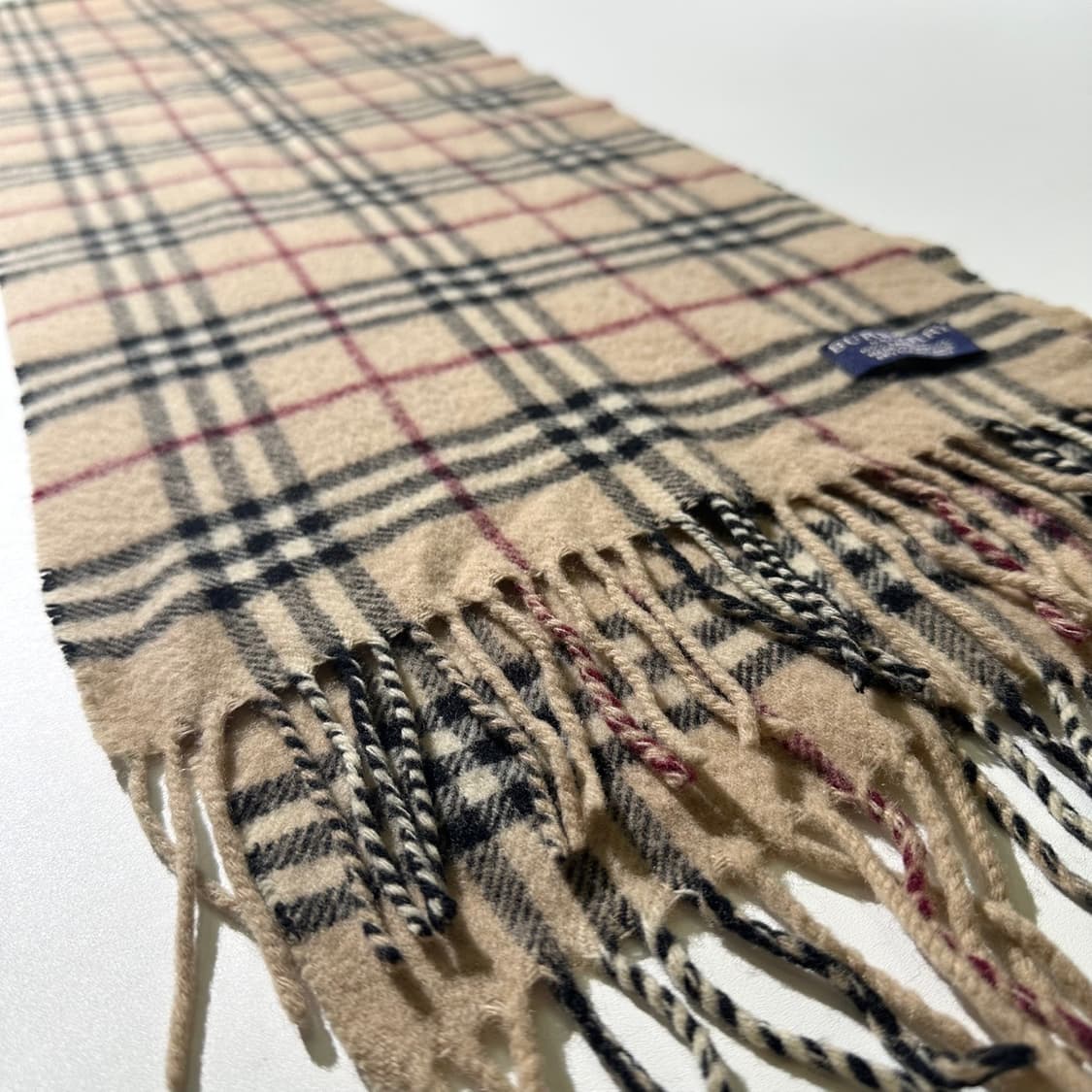 버버리 램스울 노바체크 머플러 목도리 상품이미지5