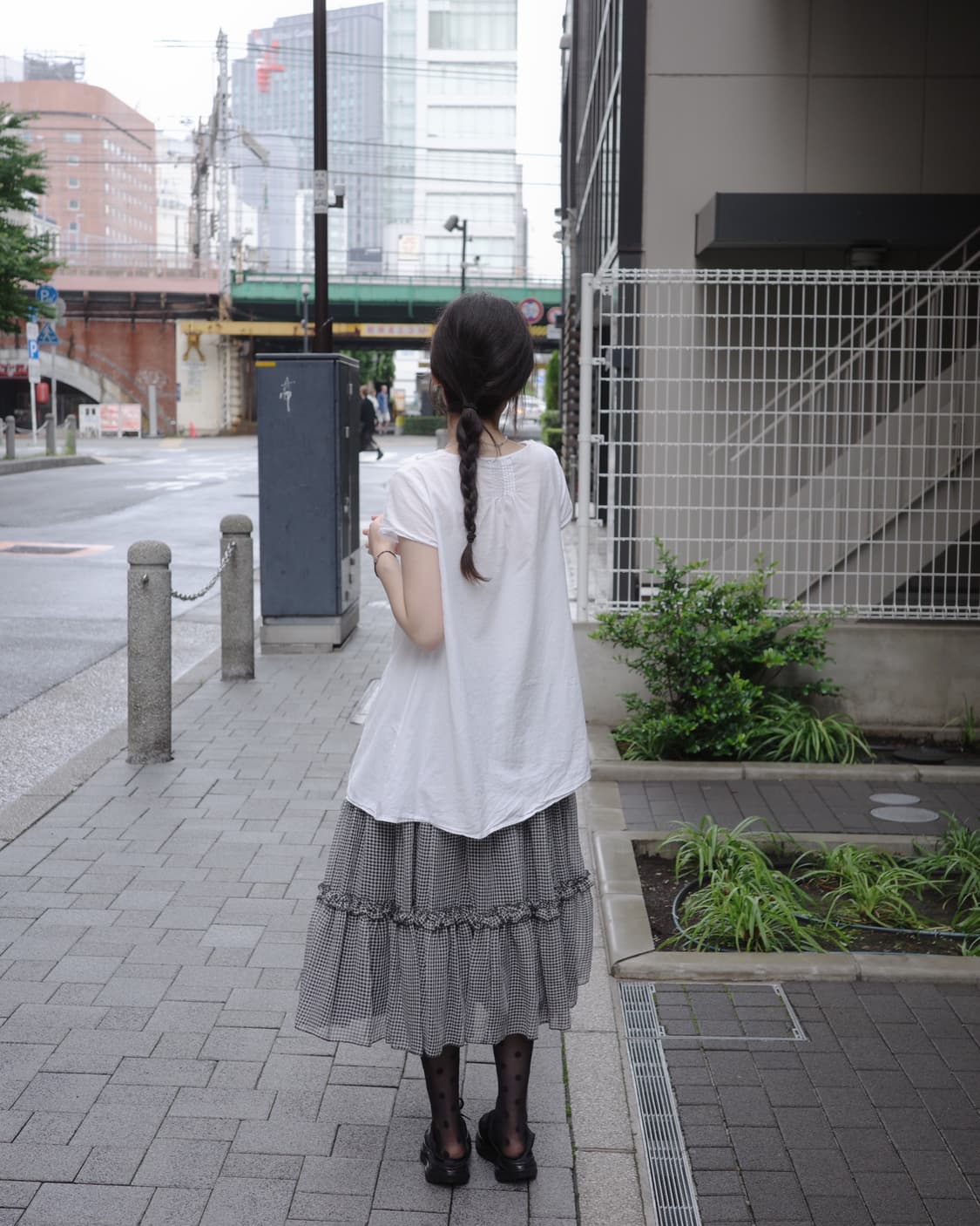 Catherine cottage check Skirt 상품이미지2