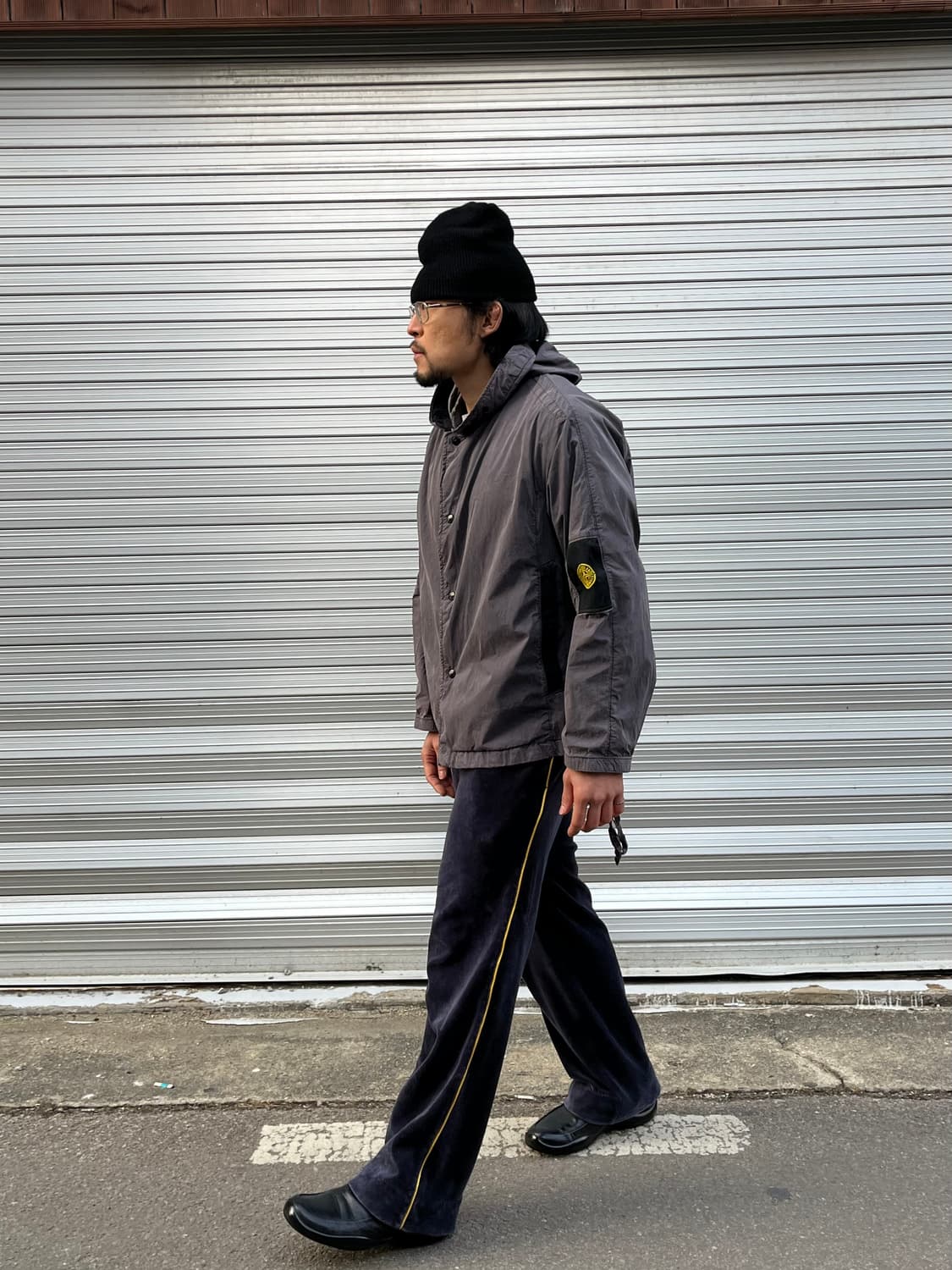 2004ss Stone Island Hooded Canvas Jacket 상품이미지2