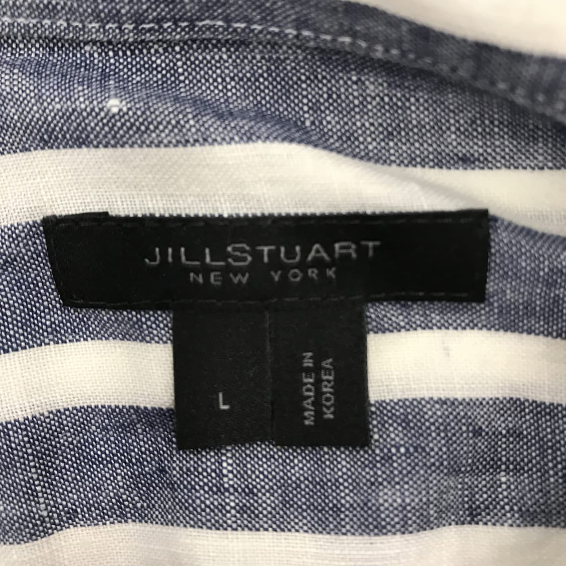 질스튜어트뉴욕 린넨100프로 셔츠 [L] 상품이미지5