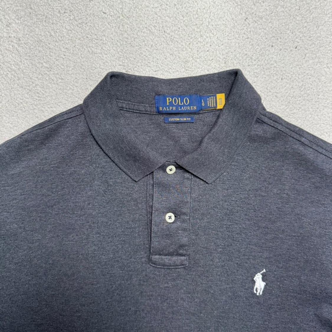 RALPH LAUREN PK 반팔 차콜 그레이 L 상품이미지3