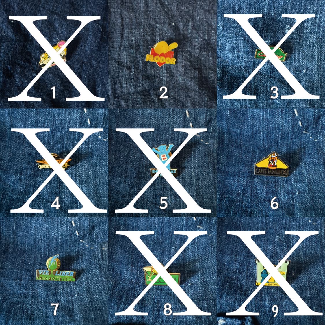 빈티지 핀 뱃지 상품이미지1