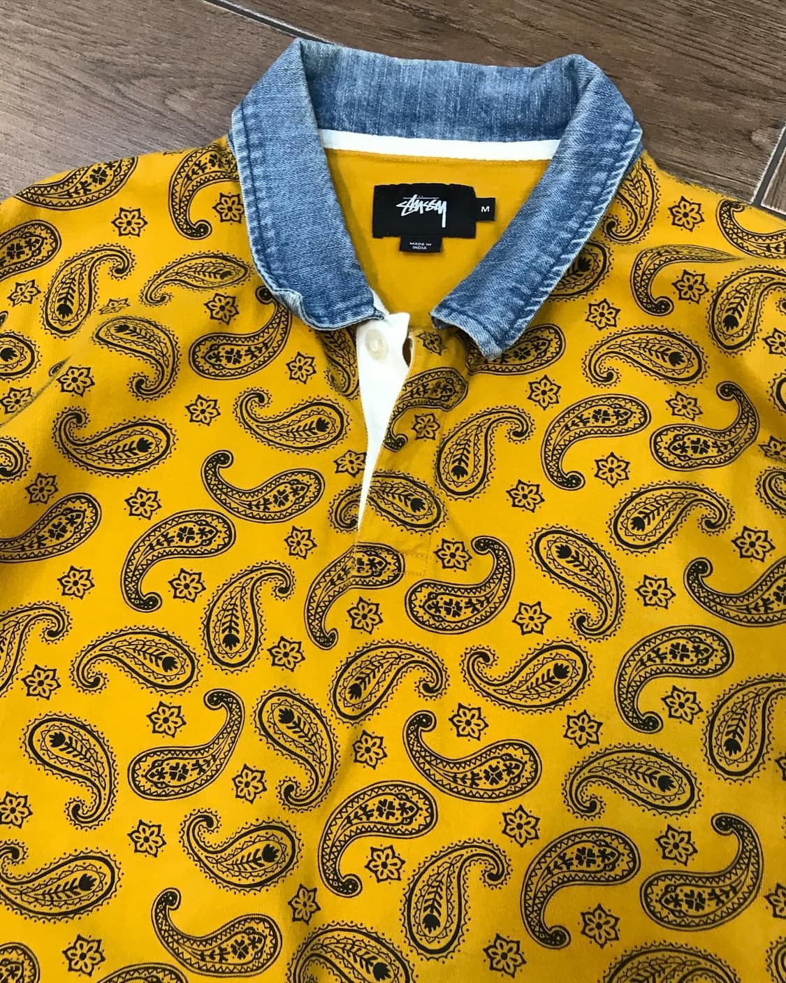 Stussy Paisley Pattern Rugby T-shirt   상품이미지7