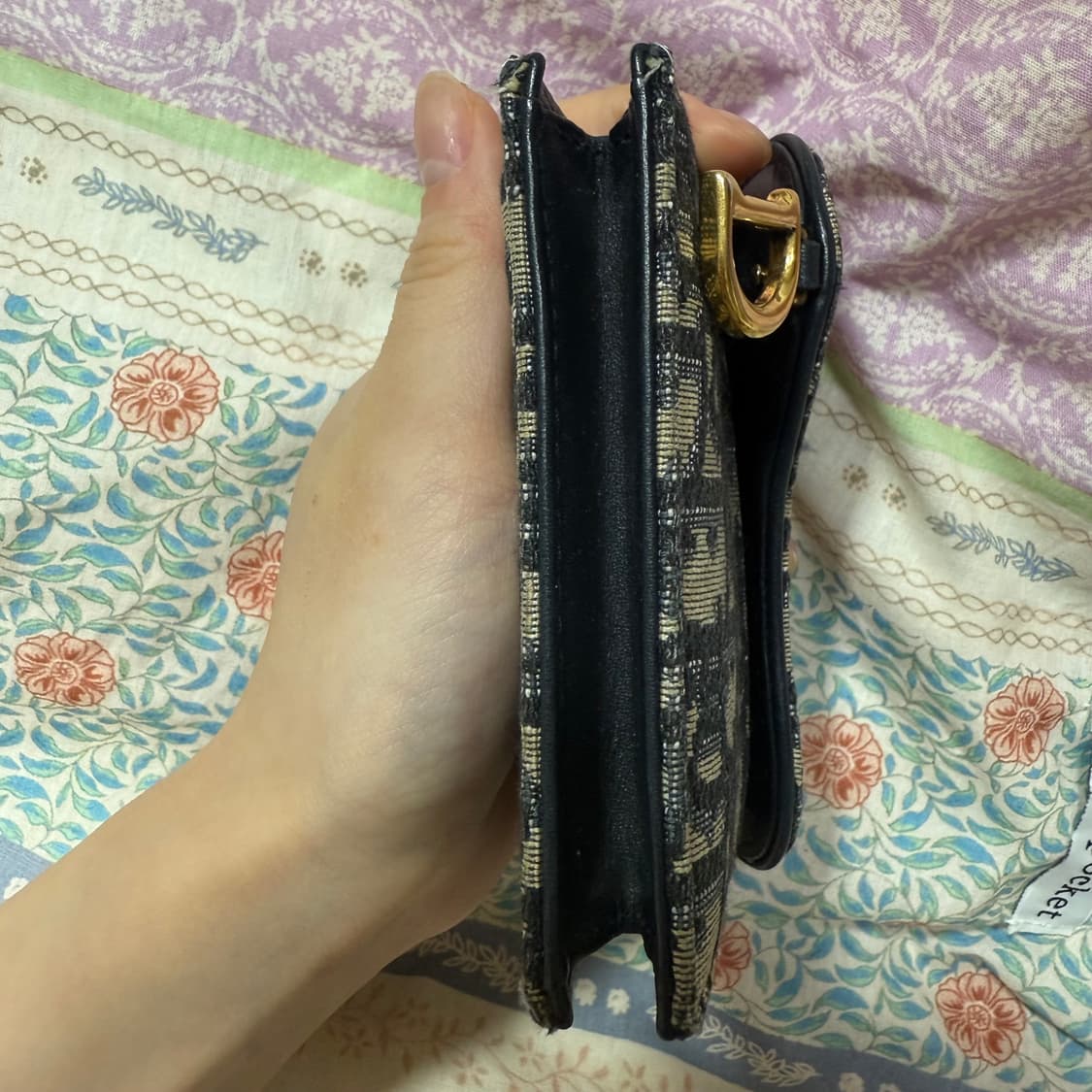 디올 오블리크 새들 카드지갑 상품이미지9