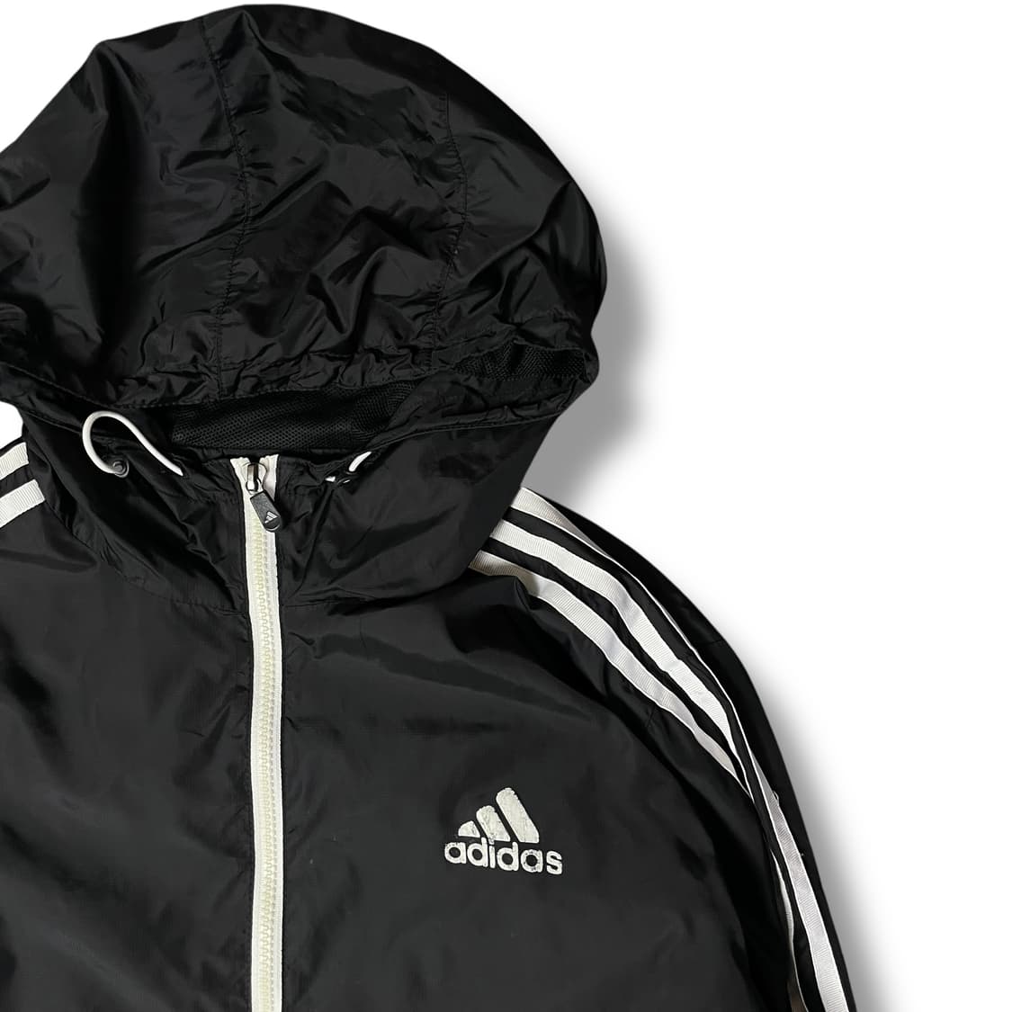아디다스 윈드브레이커 블랙 바람막이 100 상품이미지3