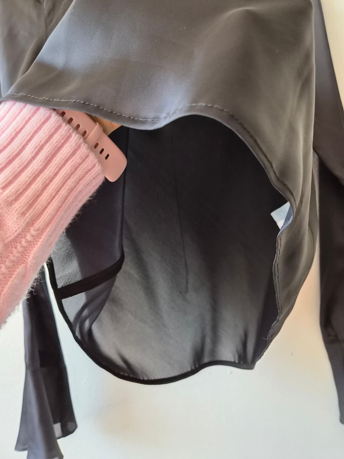 Nicole 일본 여성 찰랑블랙셋업 상품이미지3