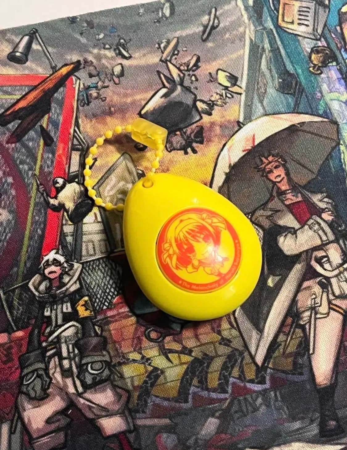 스즈미야하루히의 우울 고전미소녀 보이스에그 챰 키링 상품이미지1