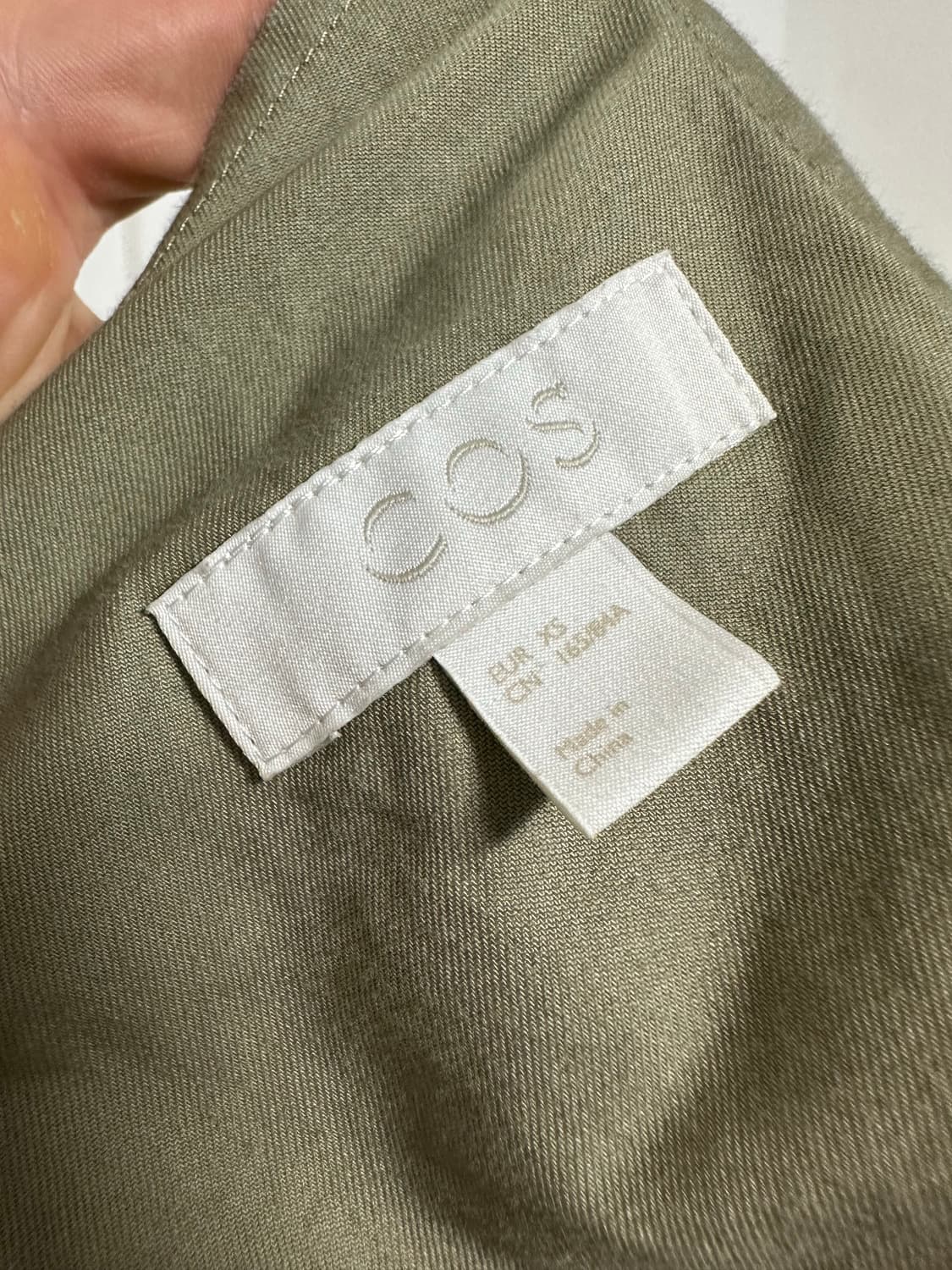 코스 COS 오가닉 코튼 자켓 상품이미지3