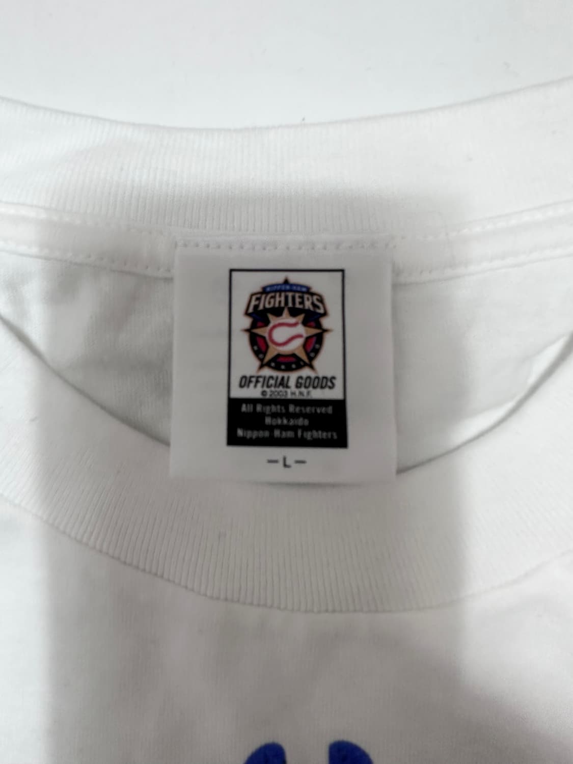 니혼햄 파이터스 2007 우승 기념 반팔티 상품이미지4