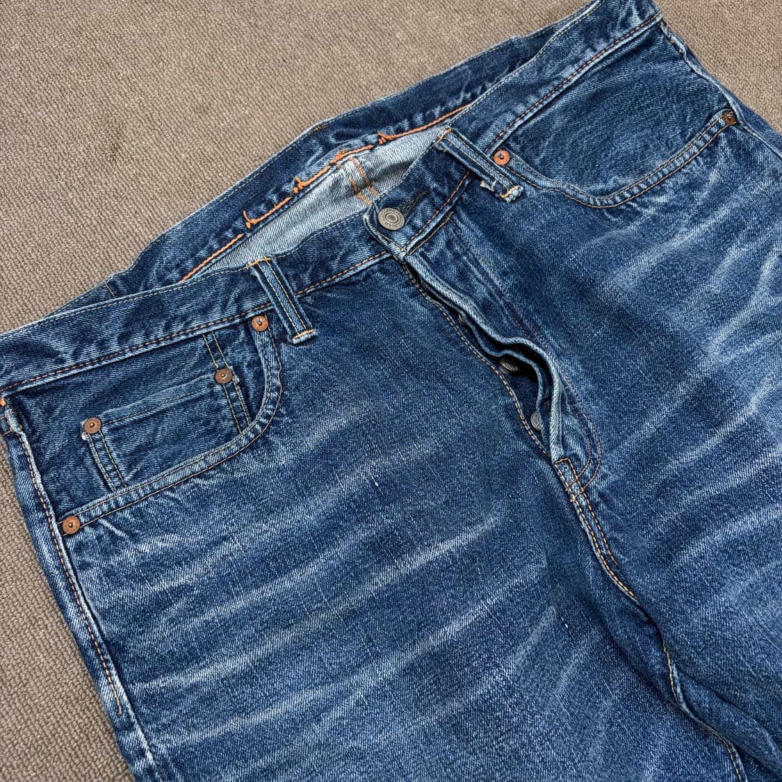 FULL COUNT 풀카운트 셀비지 데님 38  상품이미지2