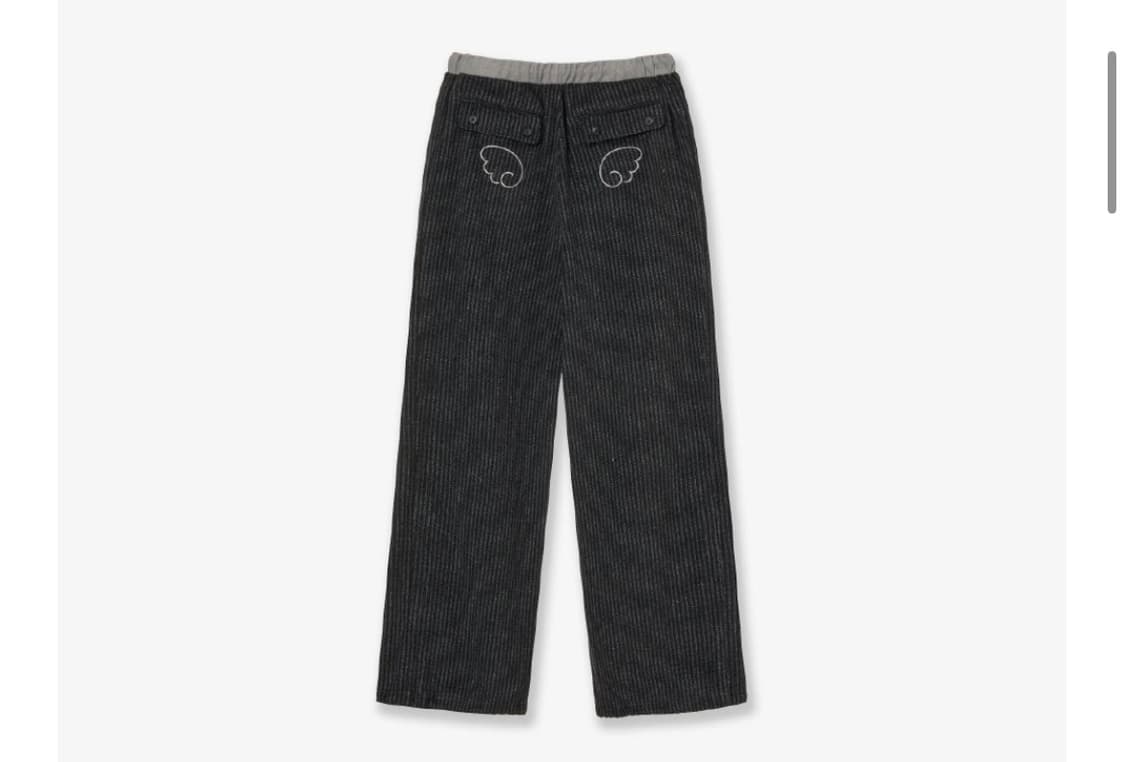 ANGEL STRIPE PANTS [BLACK] 상품이미지2
