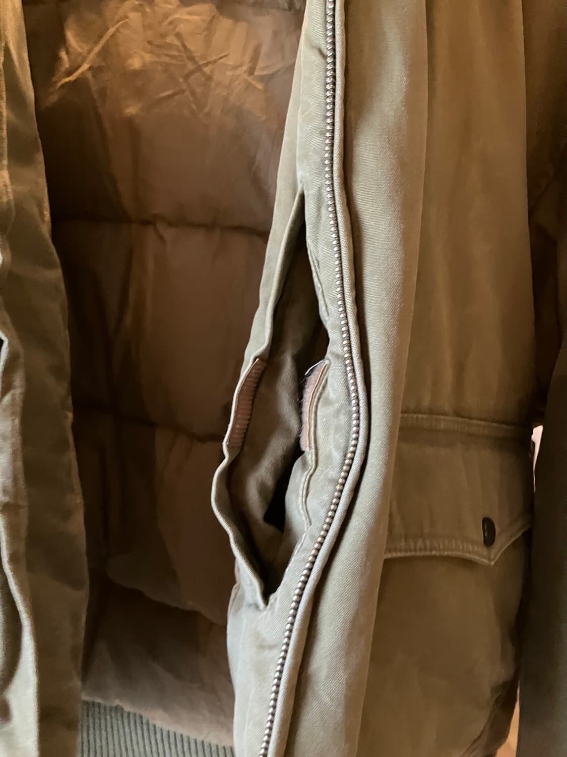 90s 빈티지 폴로 랄프로렌 코튼 G-1 다운 봄버 자켓 상품이미지6