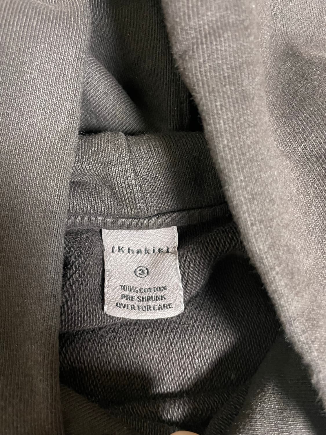 카키스 오버다이드 후드티 [3] 상품이미지3