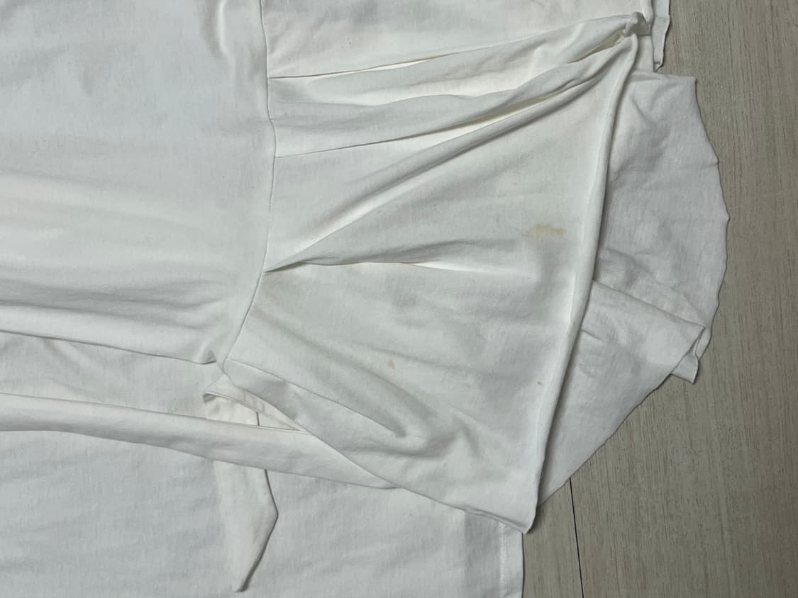 NACHE 나체 레이어드 원피스 화이트 상품이미지4