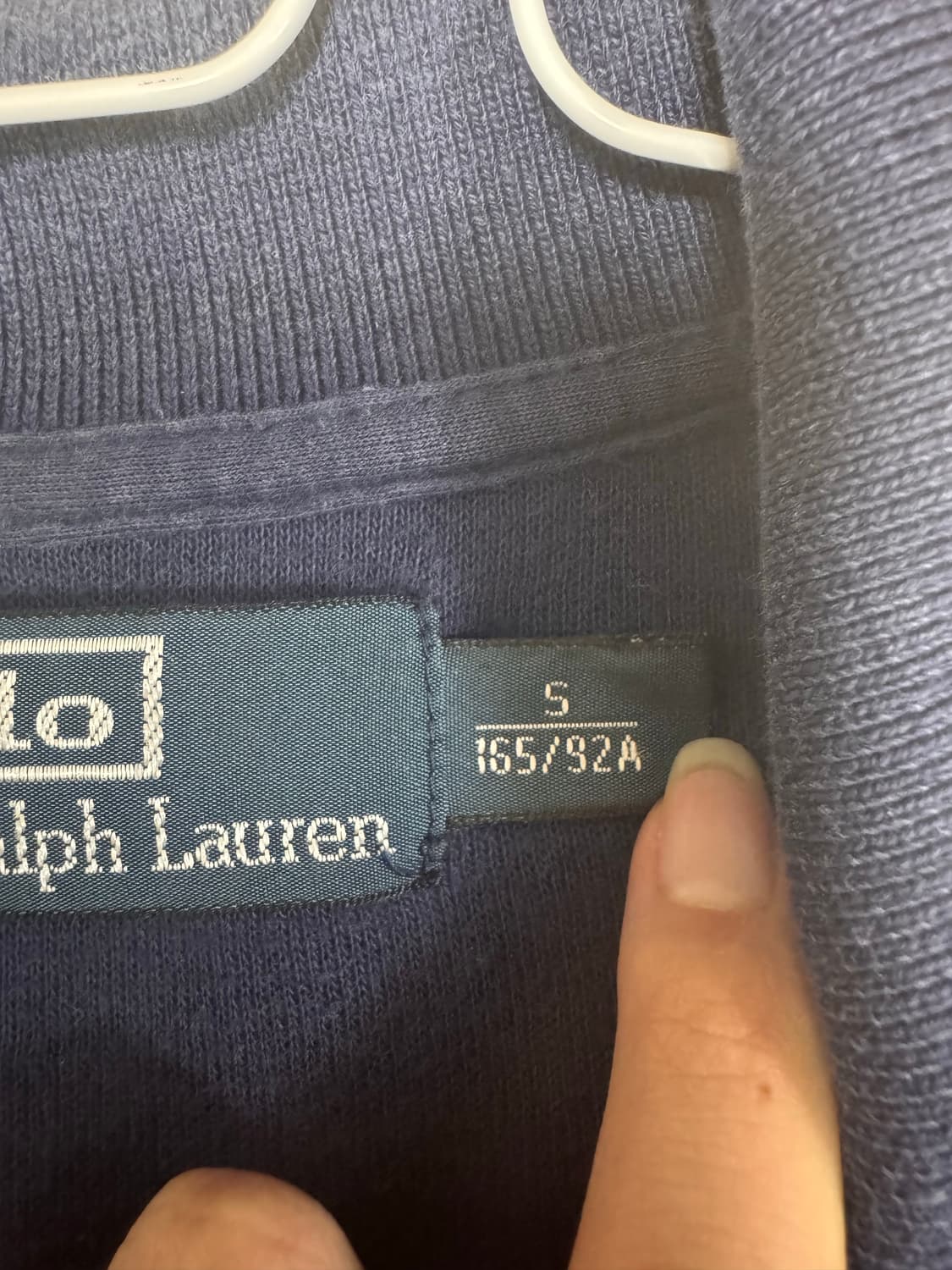 폴로 빅포니 코튼 져지 네이비 상품이미지5