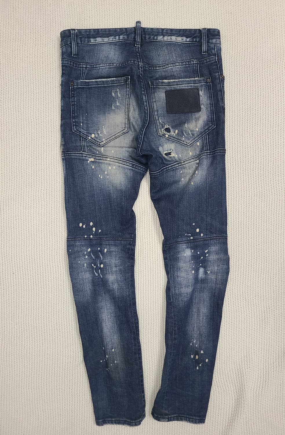 DSQUARED2 헤비 디스트로이드 스키니 데님 상품이미지6