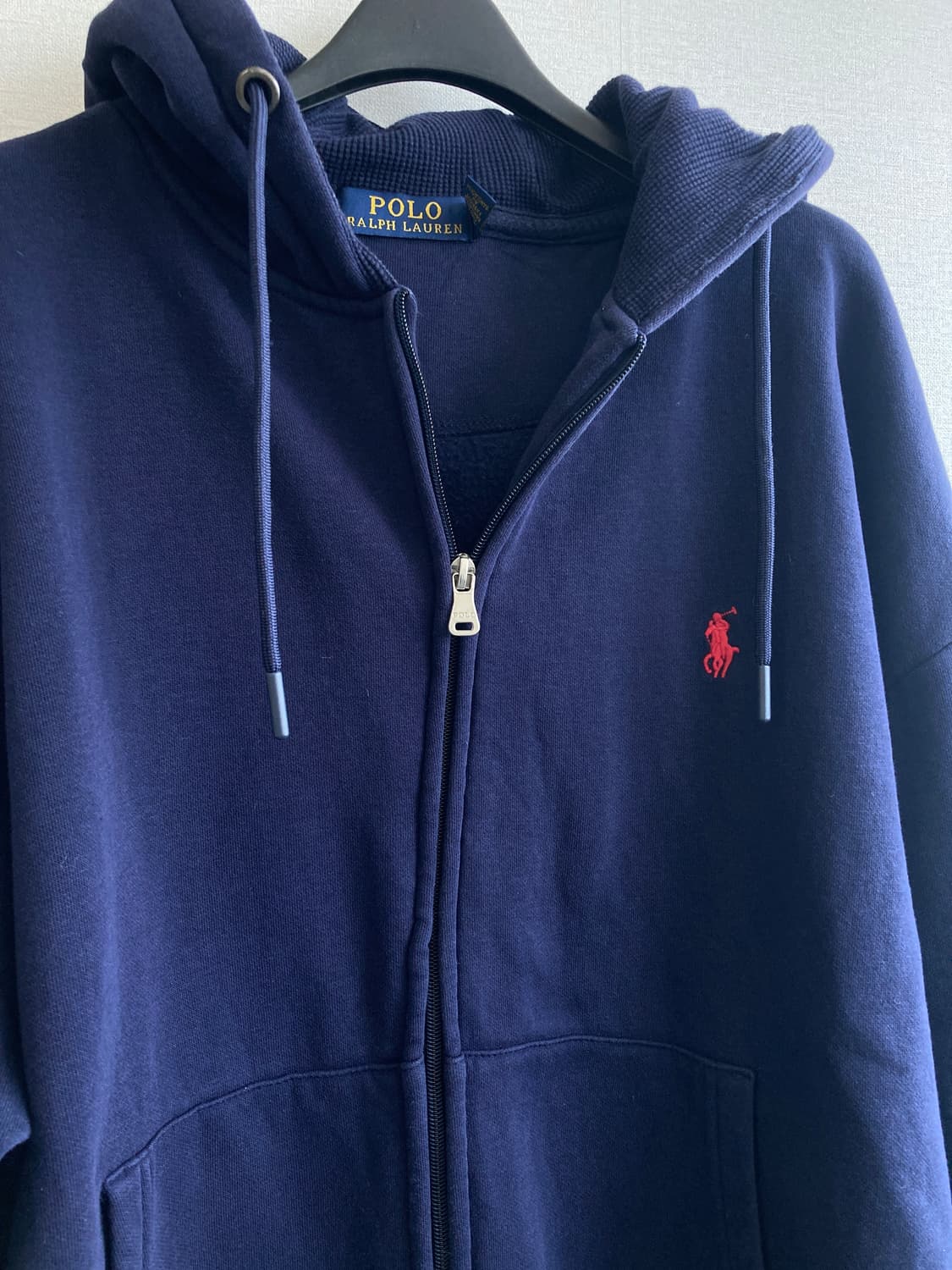 폴로 랄프로렌 네이비 후드집업 L 상품이미지5